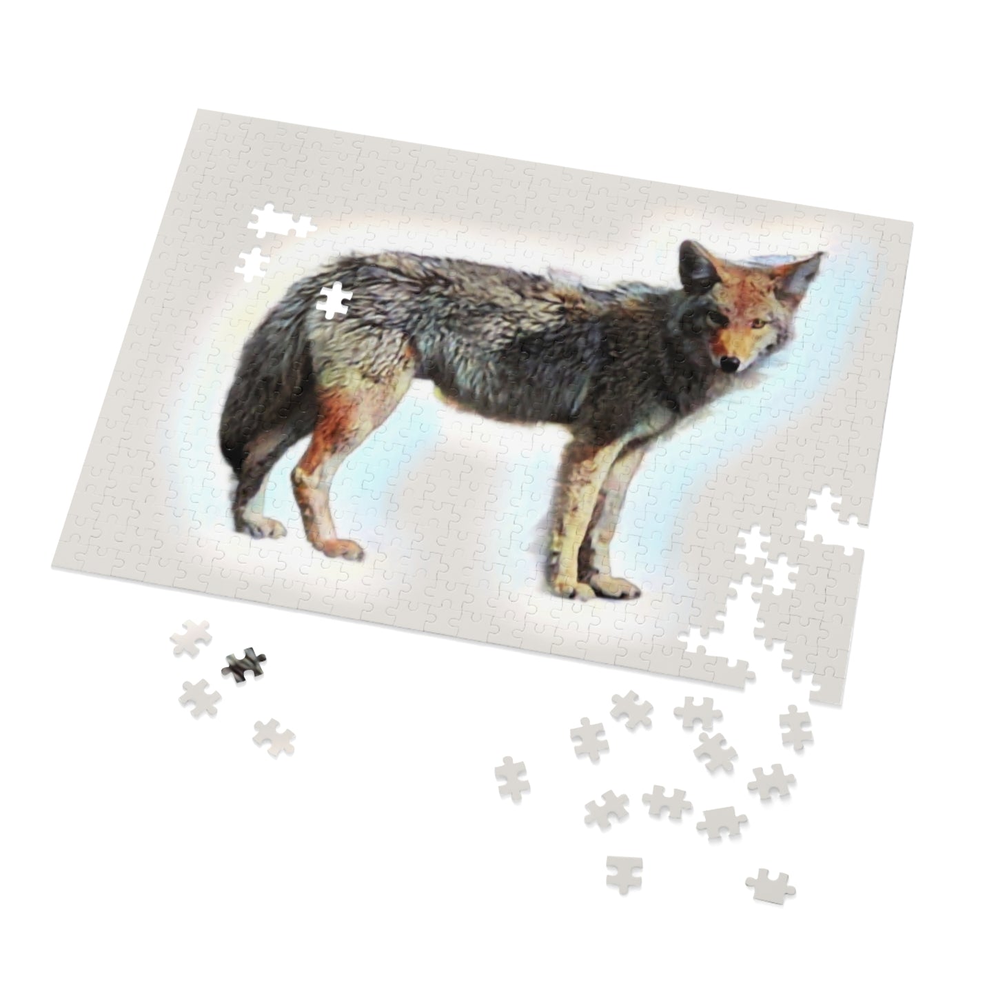 Jigsaw Puzzle (30, 110, 252, 500,1000-Piece) ... Coyote ... "Yosemite Valley: Circa May23 ... KPH Base Photo" ... Original Works ...