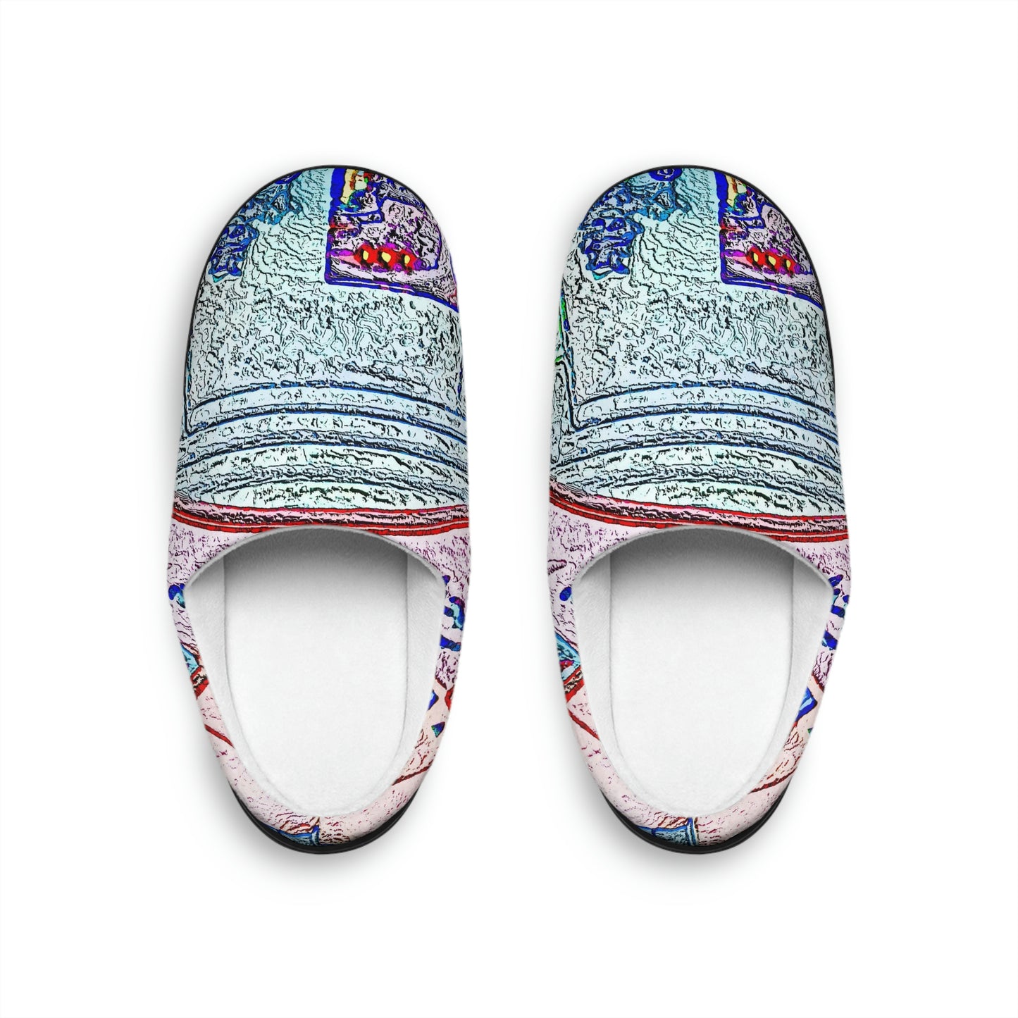 Men's Indoor Slippers ... "La Grande Entree" At: 'The Pink Palace' ... The Royal Hawai'ian ... Honolulu, HI ... '27Oct2014' ... Original Works ...