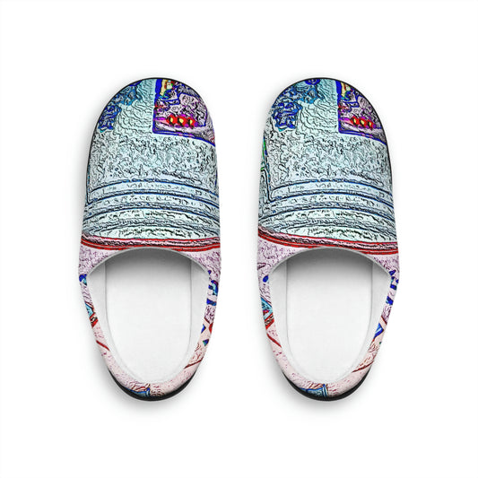 Men's Indoor Slippers ... "La Grande Entree" At: 'The Pink Palace' ... The Royal Hawai'ian ... Honolulu, HI ... '27Oct2014' ... Original Works ...