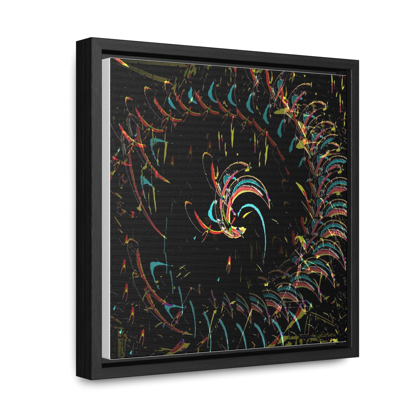 Gallery Canvas Wraps, Square Frame ... "Waning Moon" ... Central Idaho ... October 2022 ... Rendering Time: 22 Hours ... Original Works ...