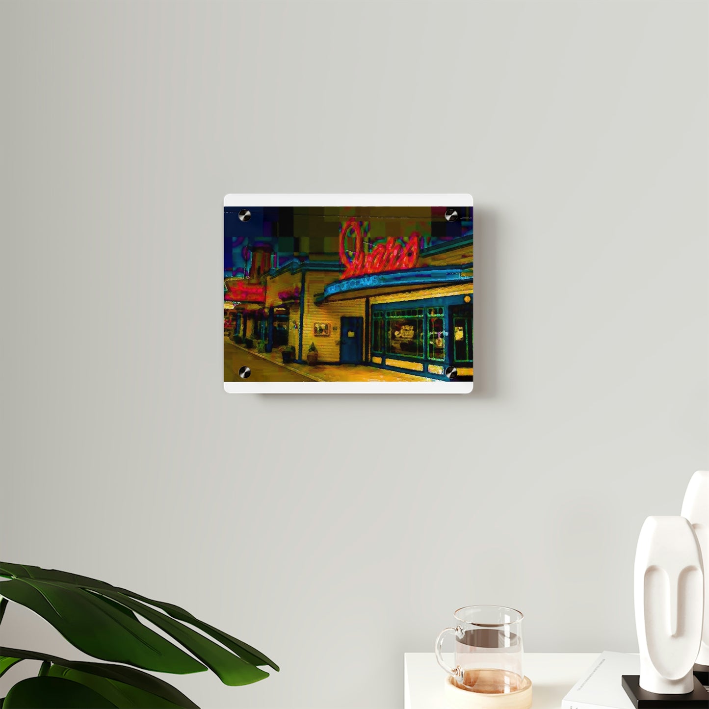 Acrylic Wall Art Panels ...  In-A-Hurry & Stressed? ... Remember: Keep "Clam" ... Clam_Happy ...  'Ivars: Seattle Waterfront' ... Personal Archives ... Original Works ...