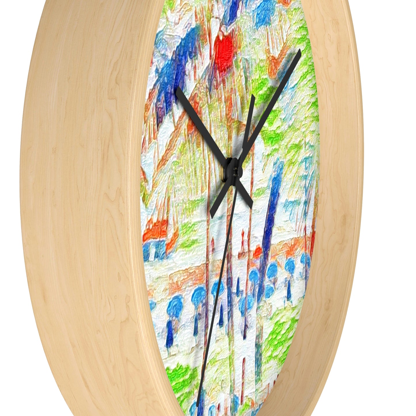 Wall Clock ... "The Royal Hawai'ian: Waikiki Beach_Beach" ... Honolulu, HI ... Ocotber 2014 (Halloween) ... Original Works ...