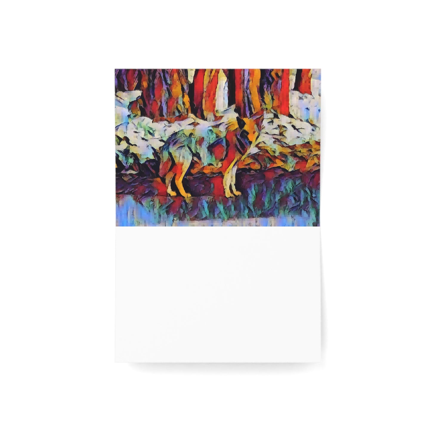 Greeting Cards (1, 10, 30, and 50pcs) ... Coyote ... "Yosemite Valley: Circa May23 ... KPH Base Photo" ... Original Works ...