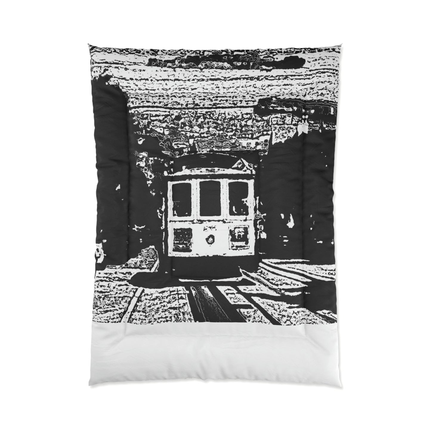 Comforter ... San Francisco ... 'A Rice-A-Roni-A-San Francisco Treat' ... "A Cable Car Classic" ... Family Archives: 1973 ... Original Works ...