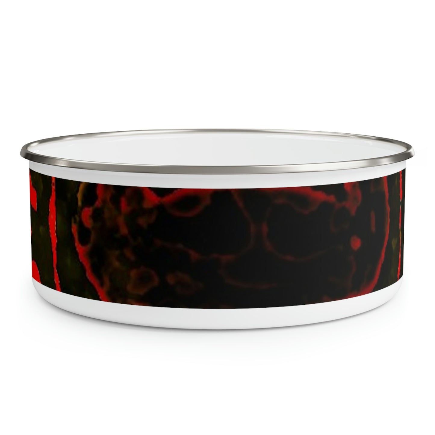 Enamel Bowl ... "No.9 Fishermen's Grotto - Fishermen's Wharf, SF, California" ... Family Archives: 1970's ... Original Works ...