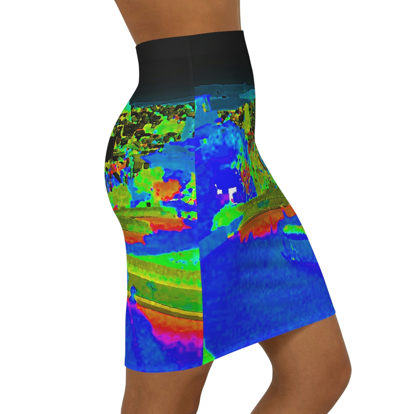 Women's Mini Skirt ... "Lombard Street San Francisco, CA, USA" ... Family Archives 1970's ... Original Works ...