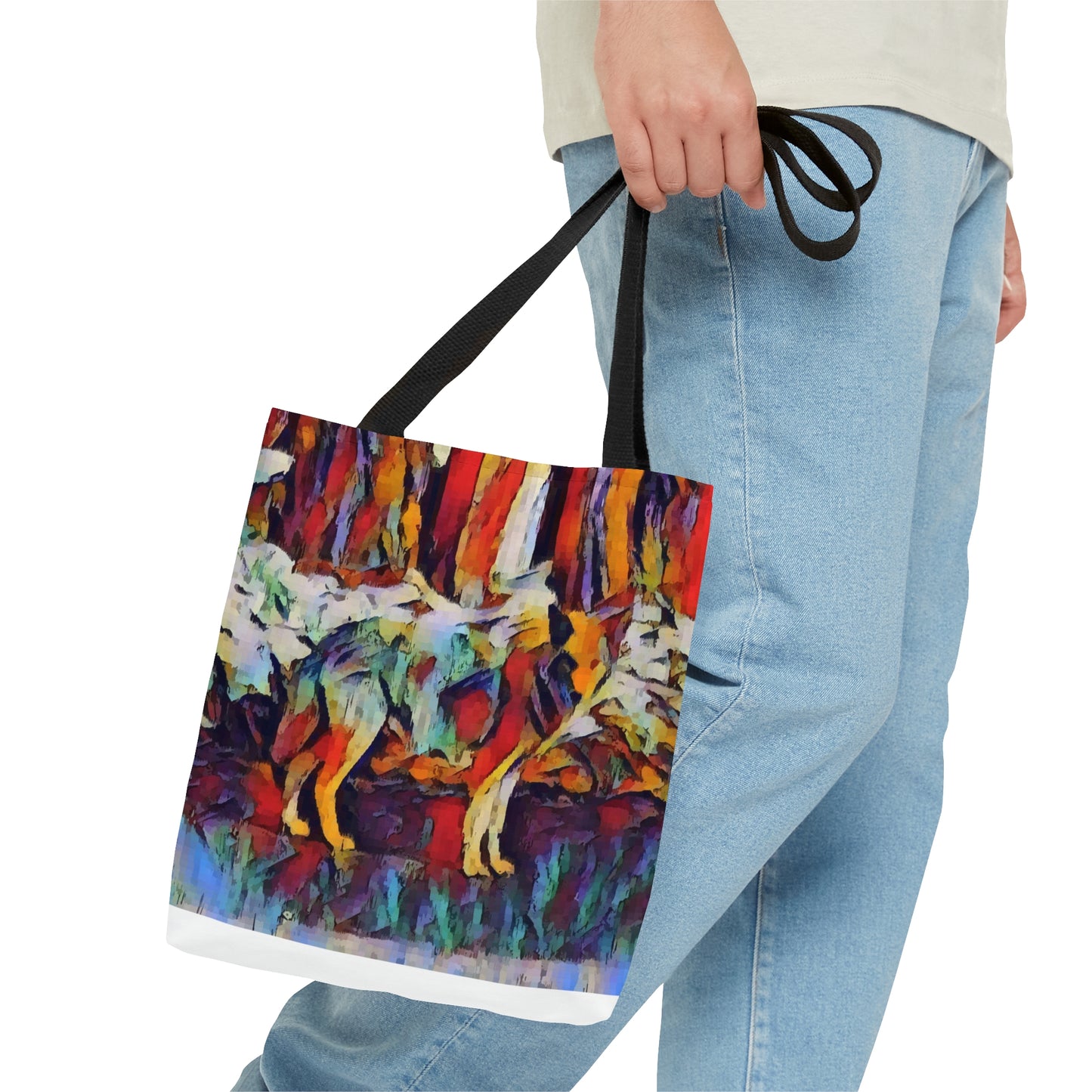 Tote Bag (AOP) ... Coyote ... "Yosemite Valley: Circa May23 ... KPH Base Photo" ... Original Works ...