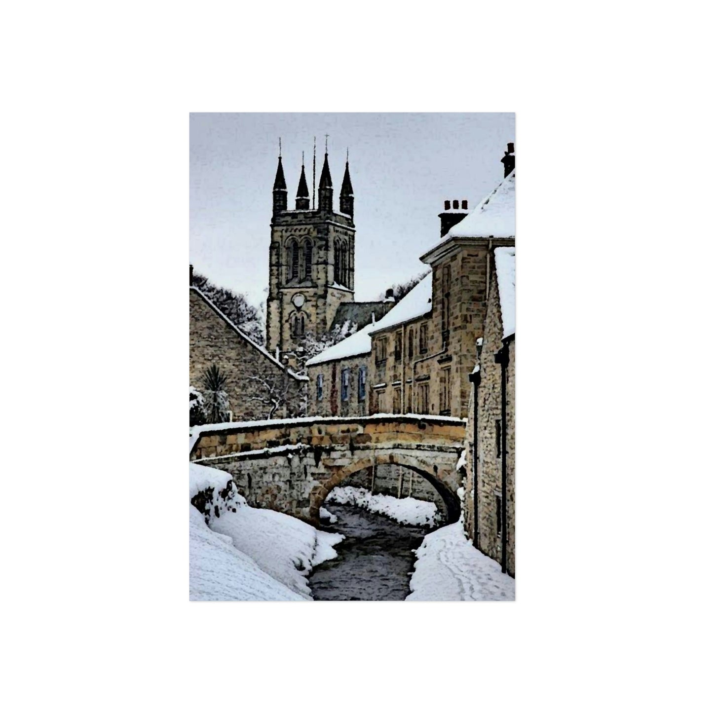 Aluminum Composite Panels ... A Bridge, A Canal, A Cathedral ... "To Stroll Over-Through-And-By" ... Central England: Circa 2005 ... Original Works ...