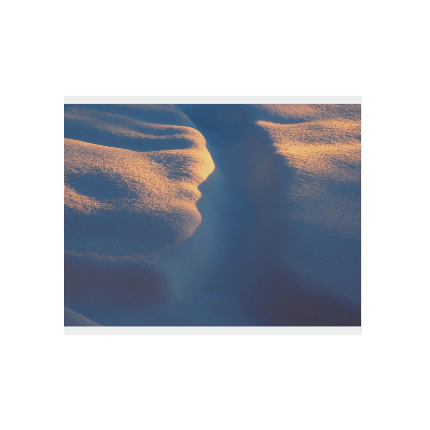 Aluminum Composite Panels ... "Foot-Trail & Snowscape" ... A Brutal Winter ... '29Jan23' ... Central Idaho ... Base Photo For Art Products Line ...