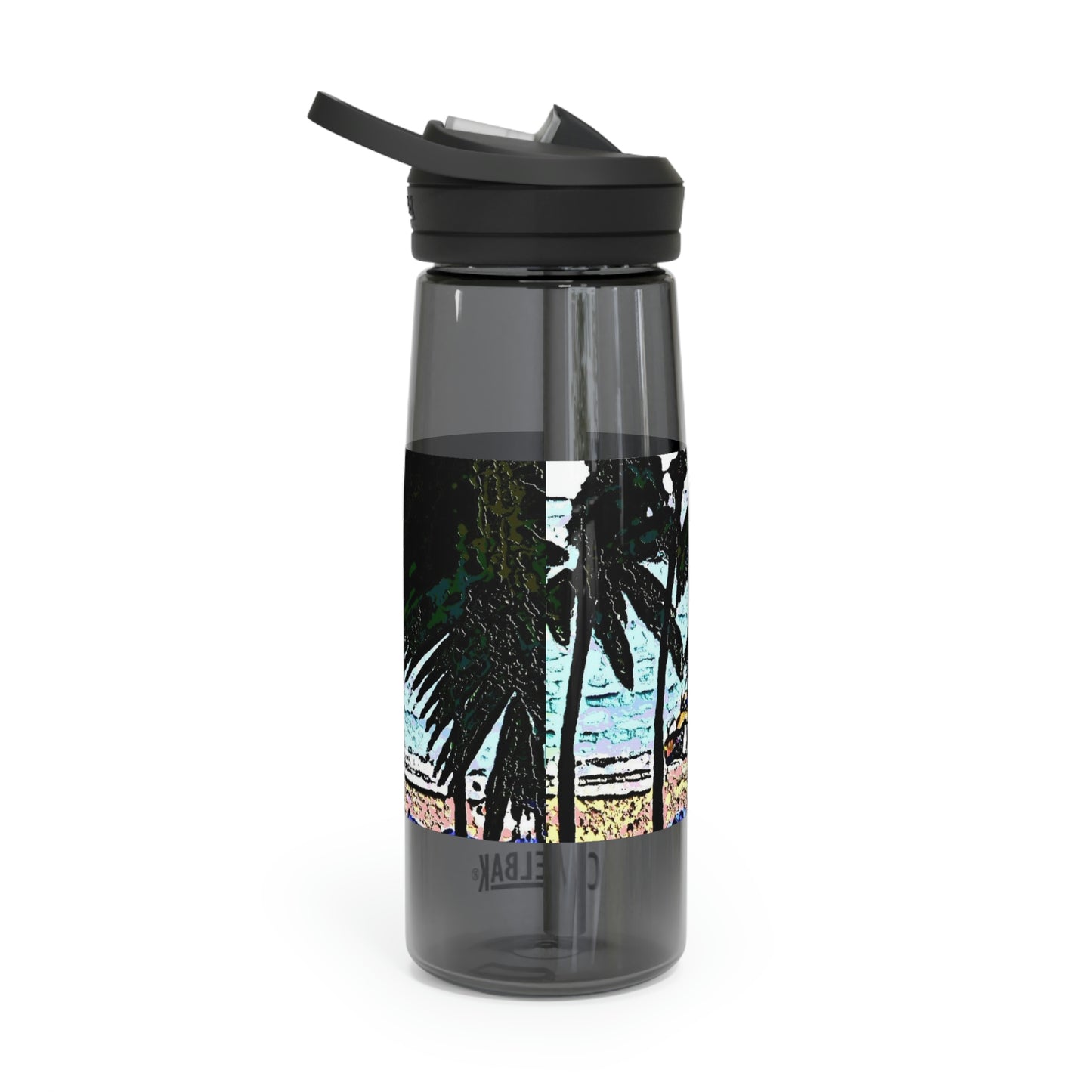 CamelBak Eddy®  Water Bottle, 20oz\25oz ... "A Beautiful Beach Amongst The Palms" ... The Outrigger Waikiki, Honolulu, Oahu ... Original Works ...