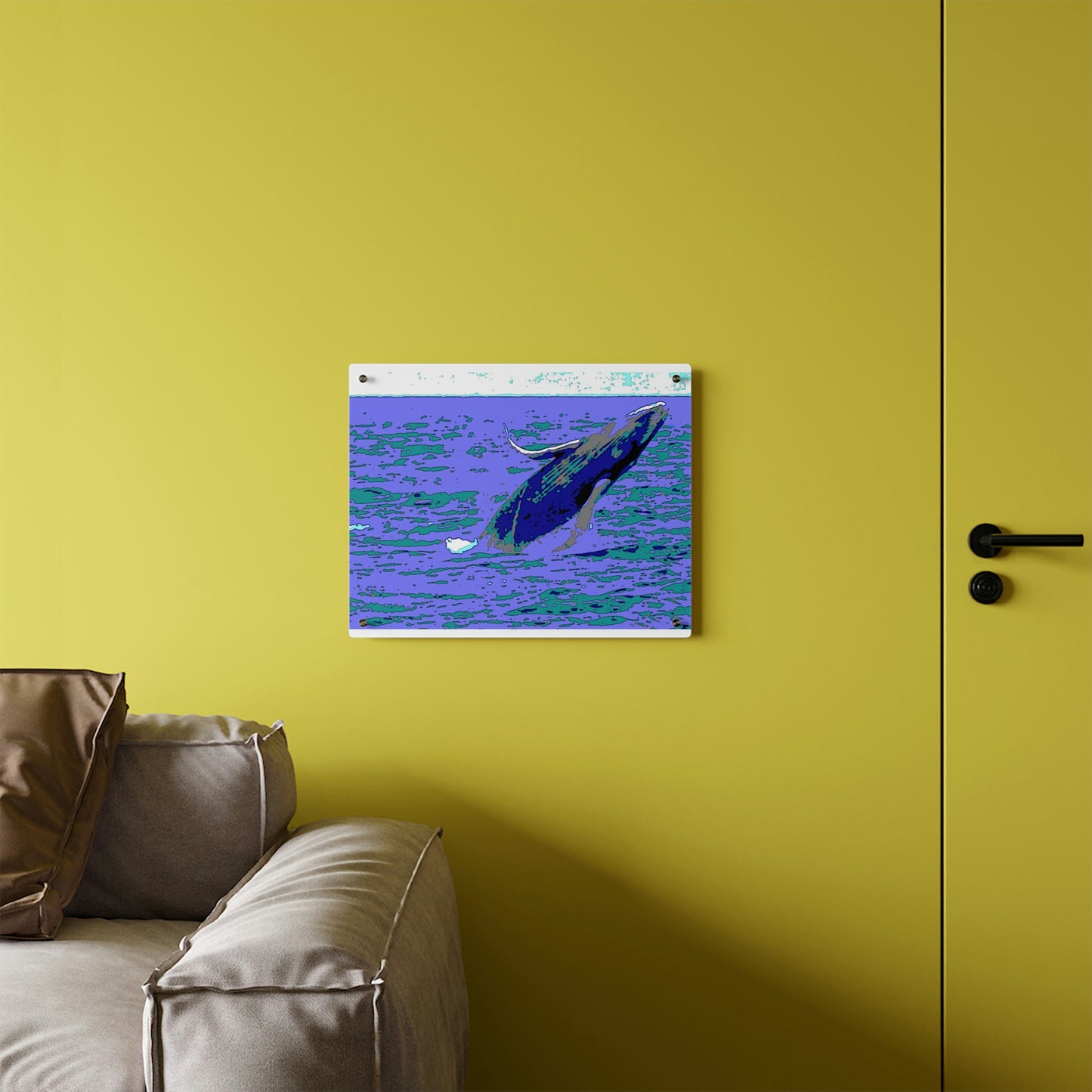 Acrylic Wall Art Panels ... Baby Humpback Breaching ... Maui, HI: April 2022 ... "Family Archives: KPH" ... Original Works ...