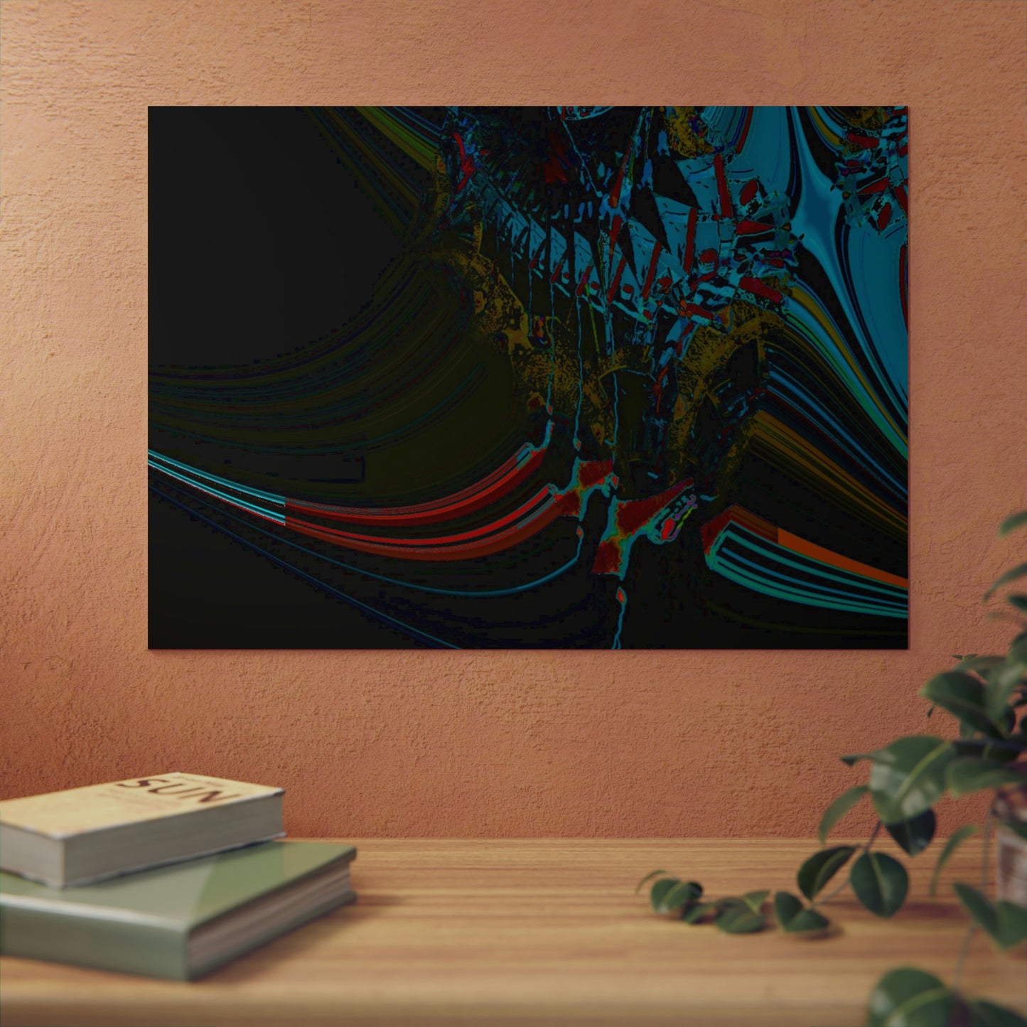 Aluminum Composite Panels ... Une Transformationne ... "La Travestii Professeure Gwendoline" ... Au Personne Du Fractelle-Mandelbrot ... Original Works ...
