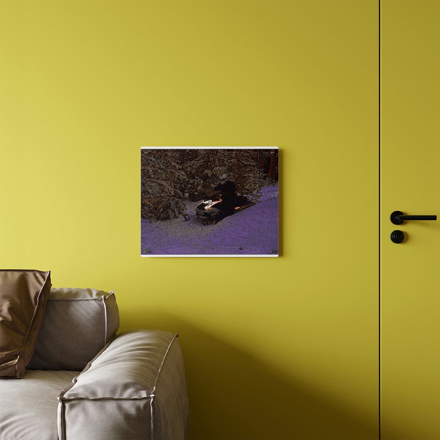 Acrylic Wall Art Panels ... Yep ... "Another Day ... Riding Through The Wilderness ... " ... February 2023 ... Original Works ...