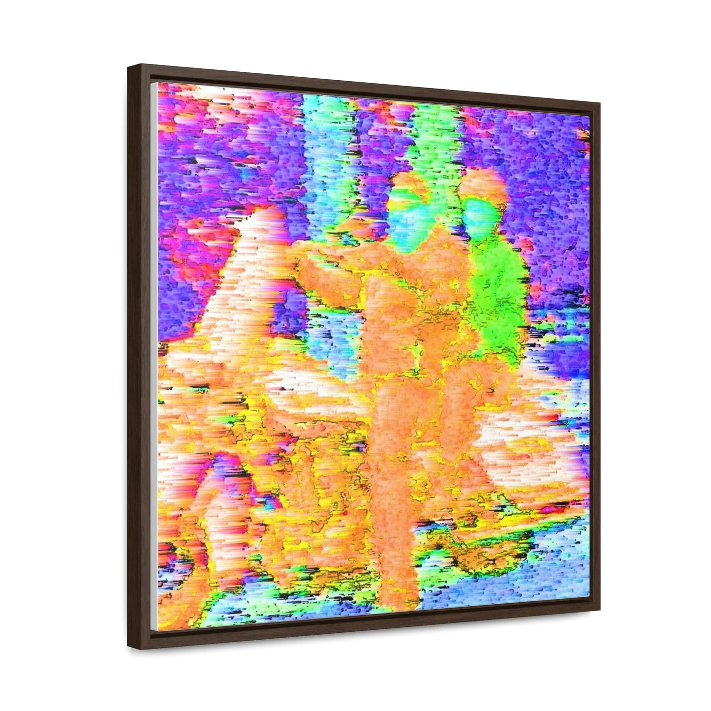 Gallery Canvas Wraps, Square Frame ...  "And 'I' Left His Dead A_s There By The Side-of-The-Road" ... Original Works ... (Grateful Dead: Me-And-My-Uncle)