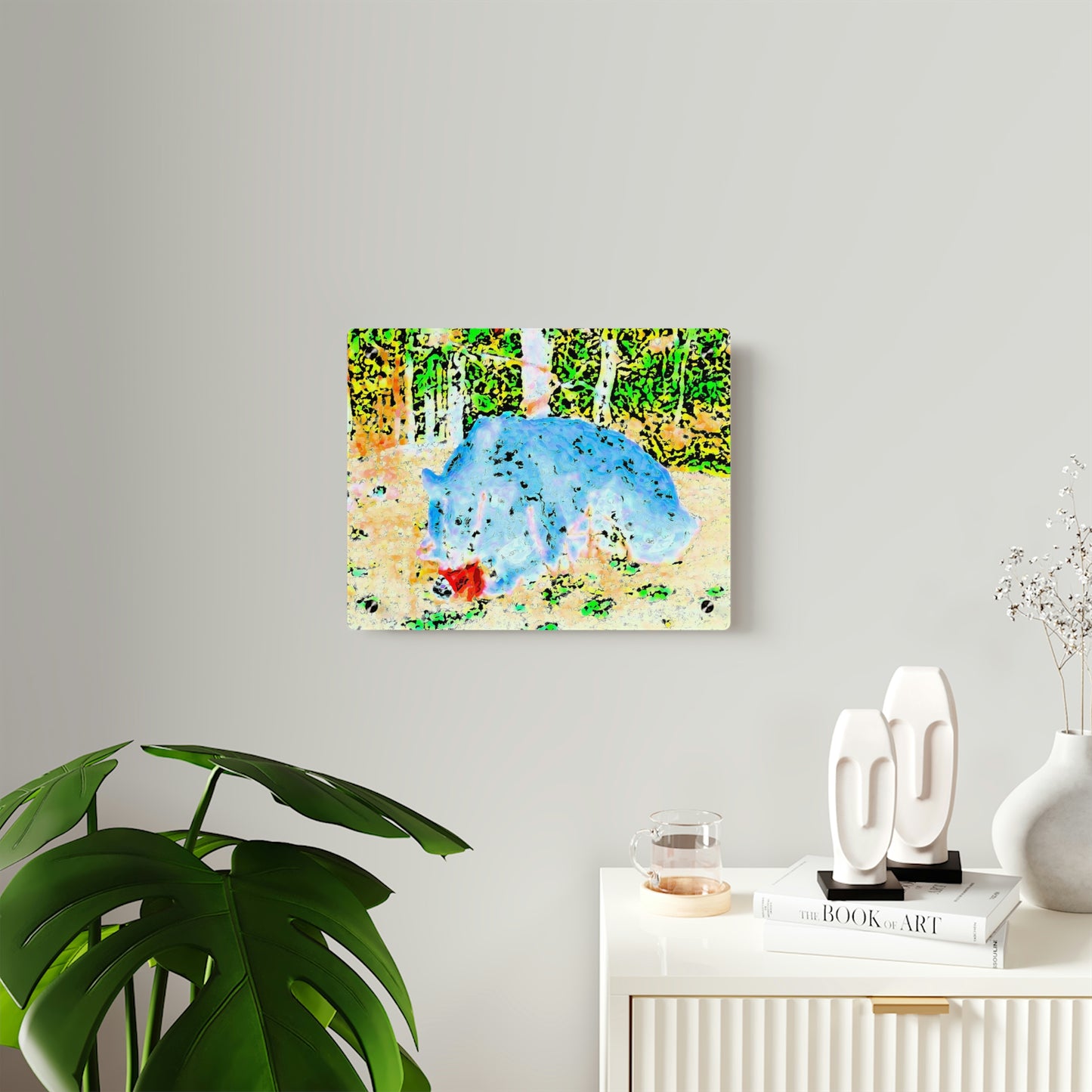 Acrylic Wall Art Panels ... RCY: "Rhett Creek Yogi ... '500 Lbs Of Autumn Season Hunger' ..."  ... September 2022 ... Central Idaho ... Original Works ...