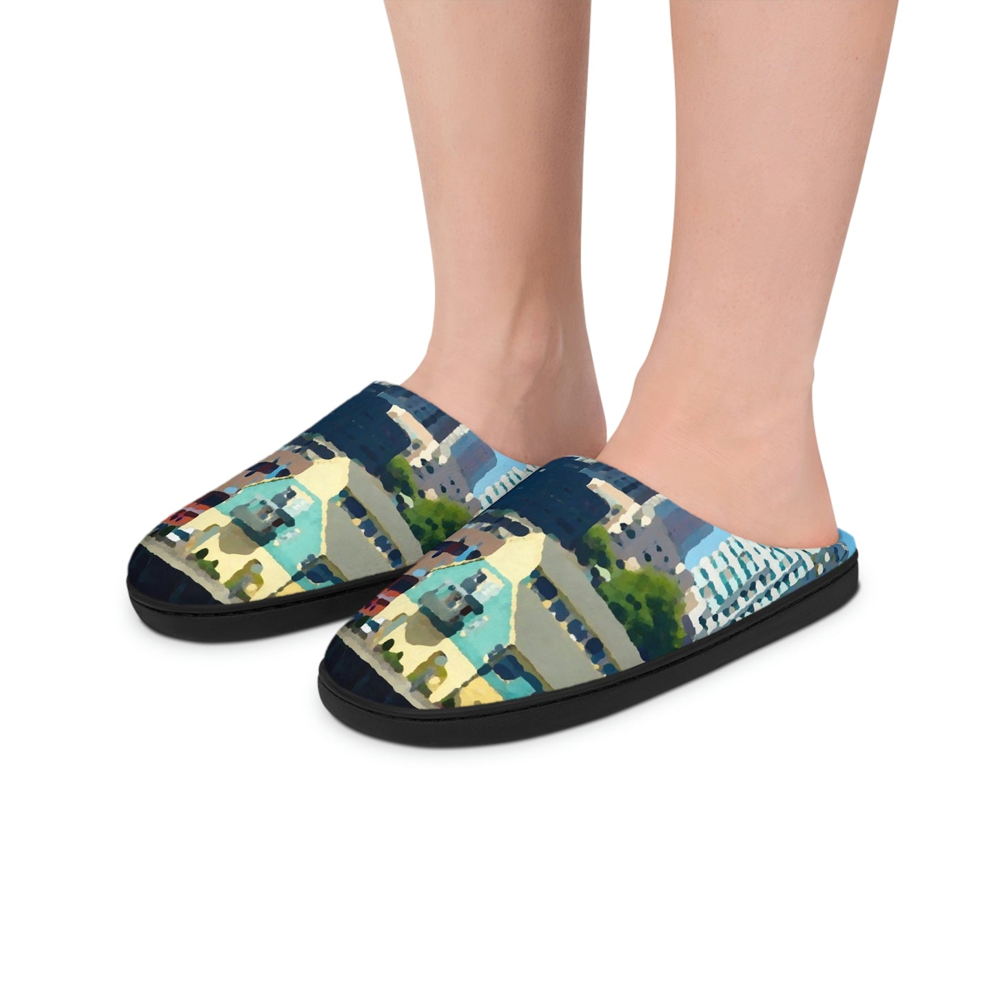 Men's Indoor Slippers ... That Classic Wheel ... 'Seattle's Wheel' ... & Old Classic Waterside Vendors ...  'Family Archives' ... Original Works ...