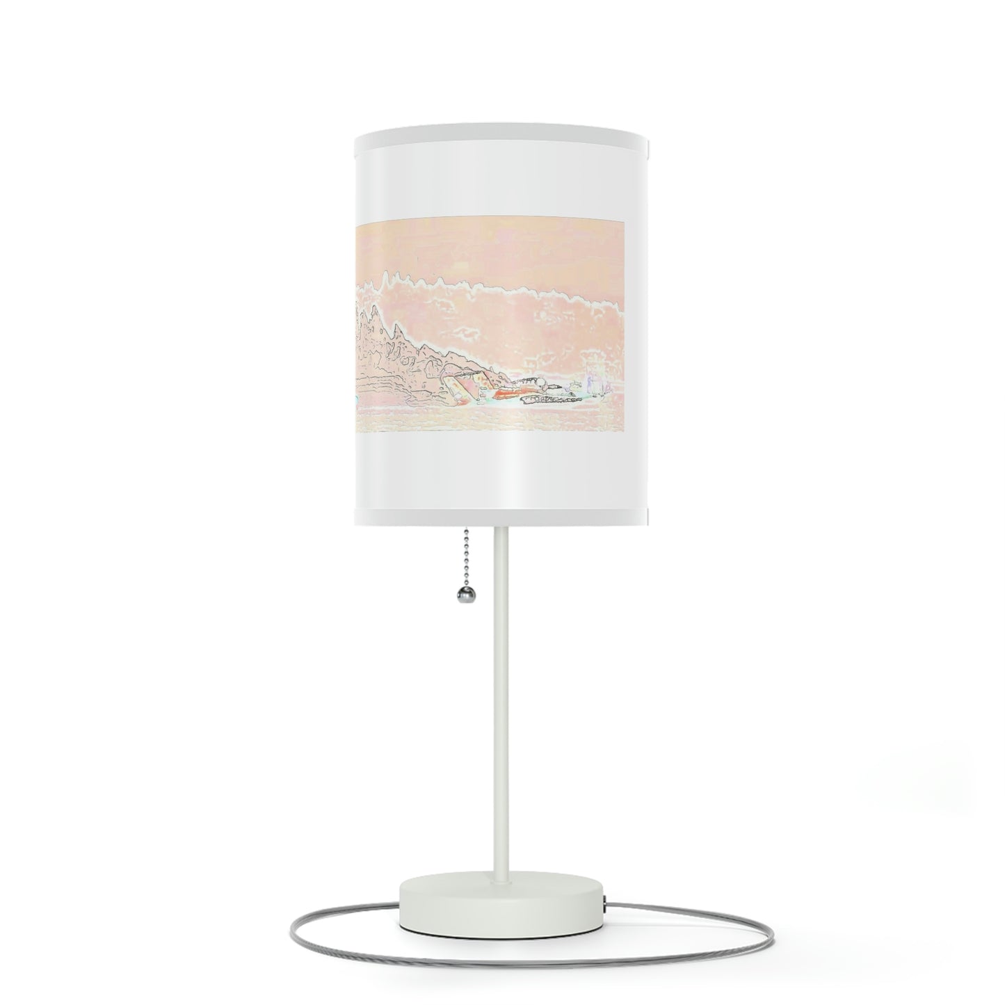 Lamp on a Stand, US|CA plug ... Seattle Columbia Cup On Lake Washington ... "Dave Wilcox Heads For The Win" ... Associate Gift-Photo ... Original Works ...
