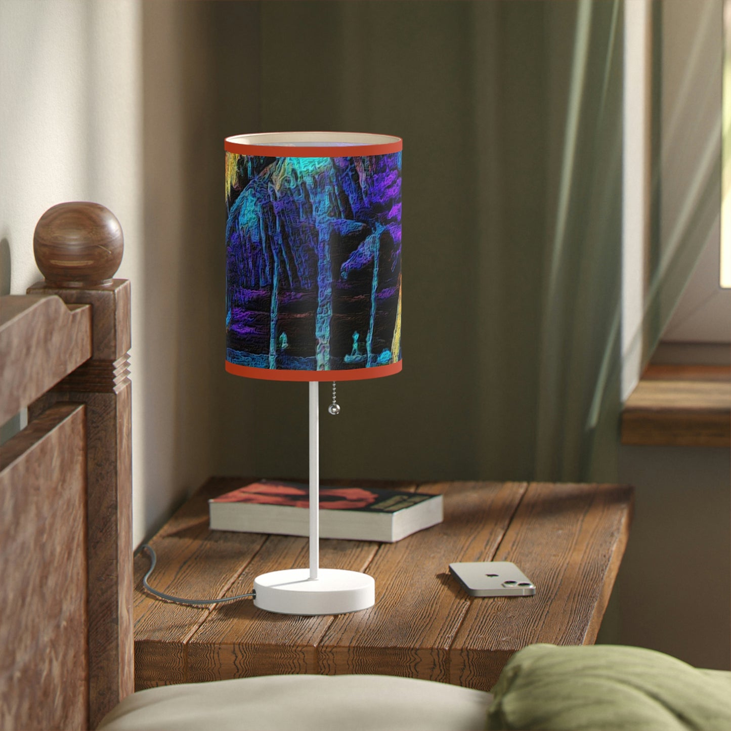 Lamp on a Stand, US|CA plug ... "The Royal Hawai'ian: Waikiki Beach_Beach" ... Honolulu, HI ... Ocotber 2014 (Halloween) ... Original Works ...