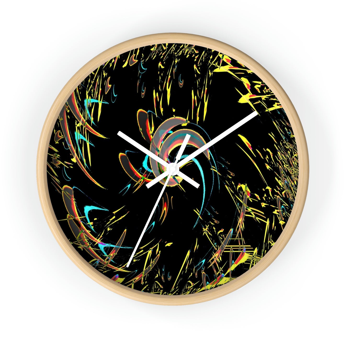 Wall clock ... "Waning Moon" ... Central Idaho ... October 2022 ... Rendering Time: 22 Hours ... Original Works ...