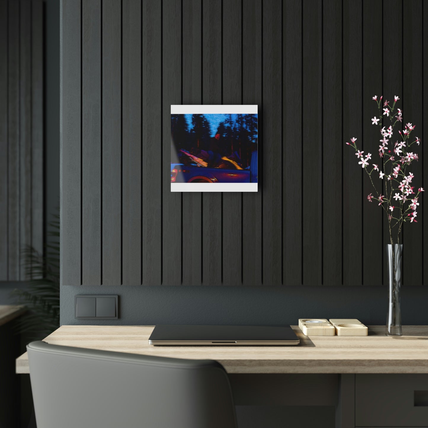 Acrylic Prints ... Two Modes Of Winter Transportation ... "Which One To Drive Next?" ... Choices-Choices-Choices ... Circa 4Jan23 ... Original Works ...