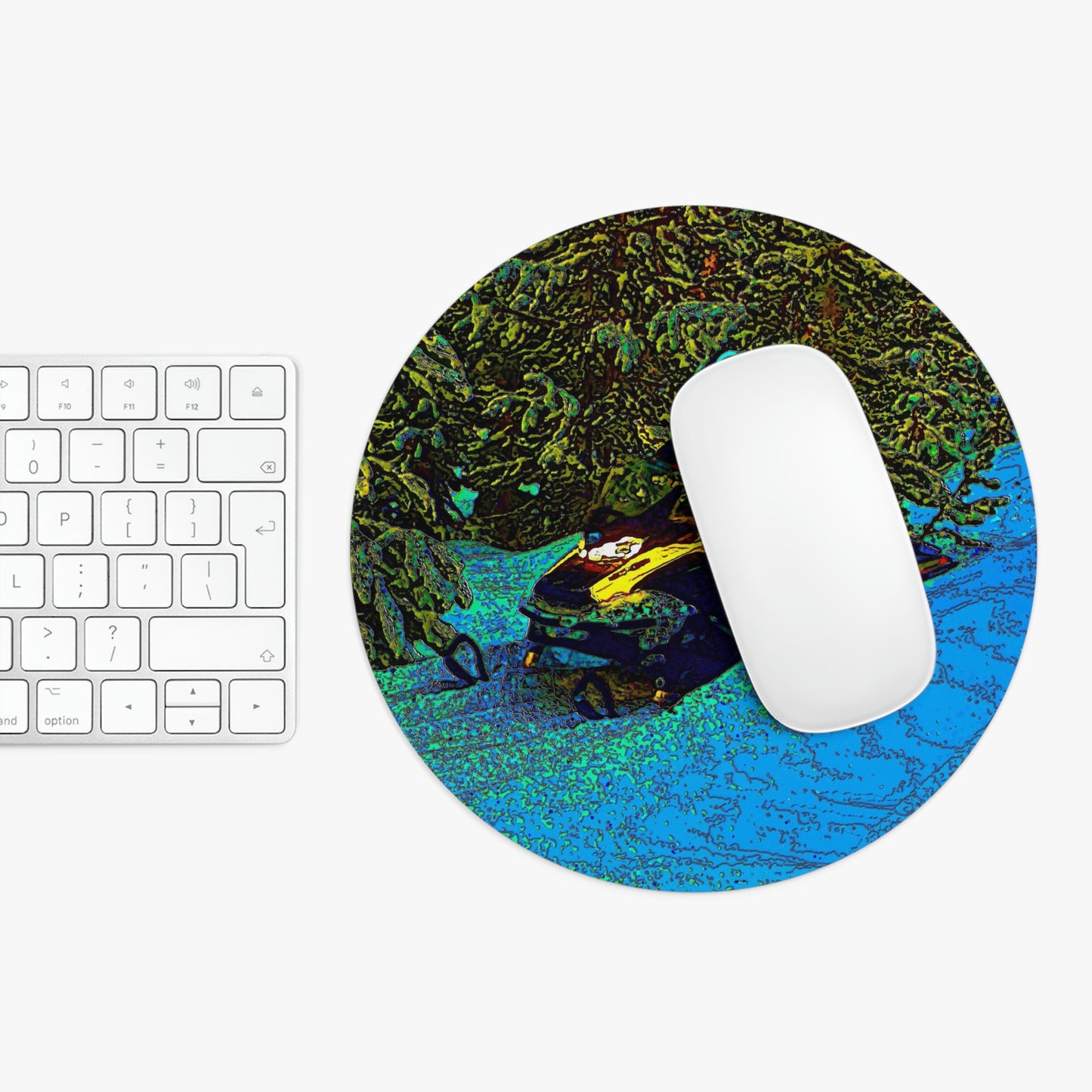 Mouse Pad  ... Yep ... "Another Day ... Riding Through The Wilderness ... " ... February 2023 ... Original Works ...