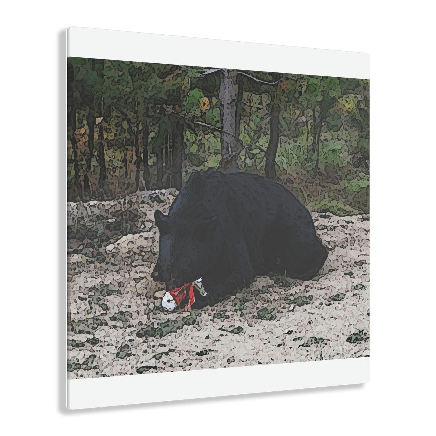 Acrylic Prints ... RCY: "Rhett Creek Yogi ... '500 Lbs Of Autumn Season Hunger' ..."  ... September 2022 ... Central Idaho ... Original Works ...