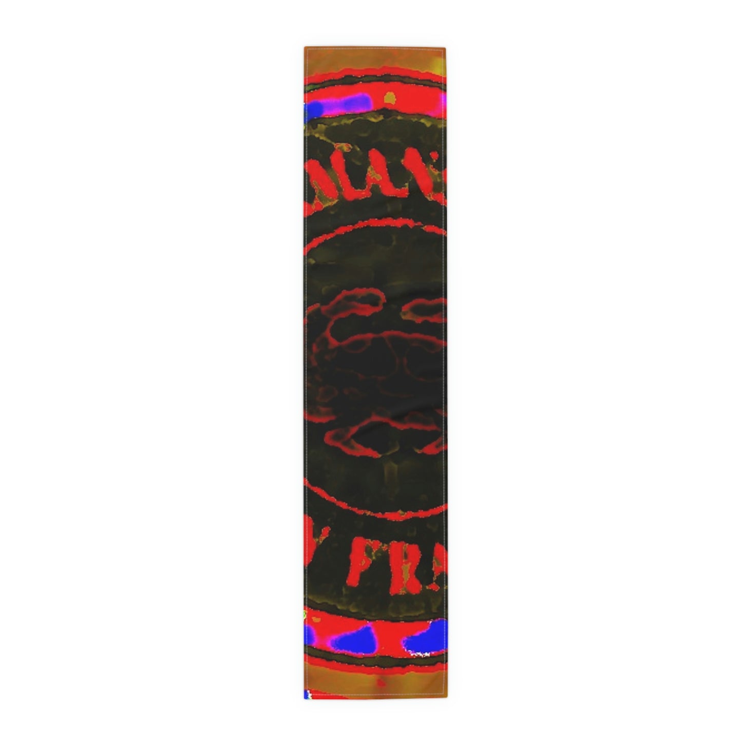 Table Runner (Cotton, Poly) ... "No.9 Fishermen's Grotto - Fishermen's Wharf, SF, California" ... Family Archives: 1970's ... Original Works ...