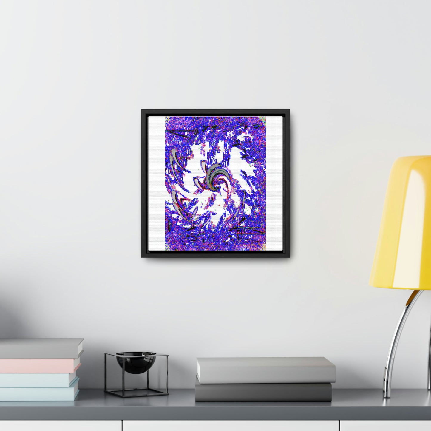 Gallery Canvas Wraps, Square Frame ... "Waning Moon" ... Central Idaho ... October 2022 ... Rendering Time: 22 Hours ... Original Works ...