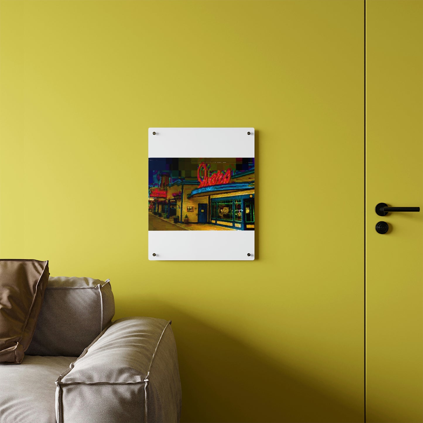 Acrylic Wall Art Panels ...  In-A-Hurry & Stressed? ... Remember: Keep "Clam" ... Clam_Happy ...  'Ivars: Seattle Waterfront' ... Personal Archives ... Original Works ...