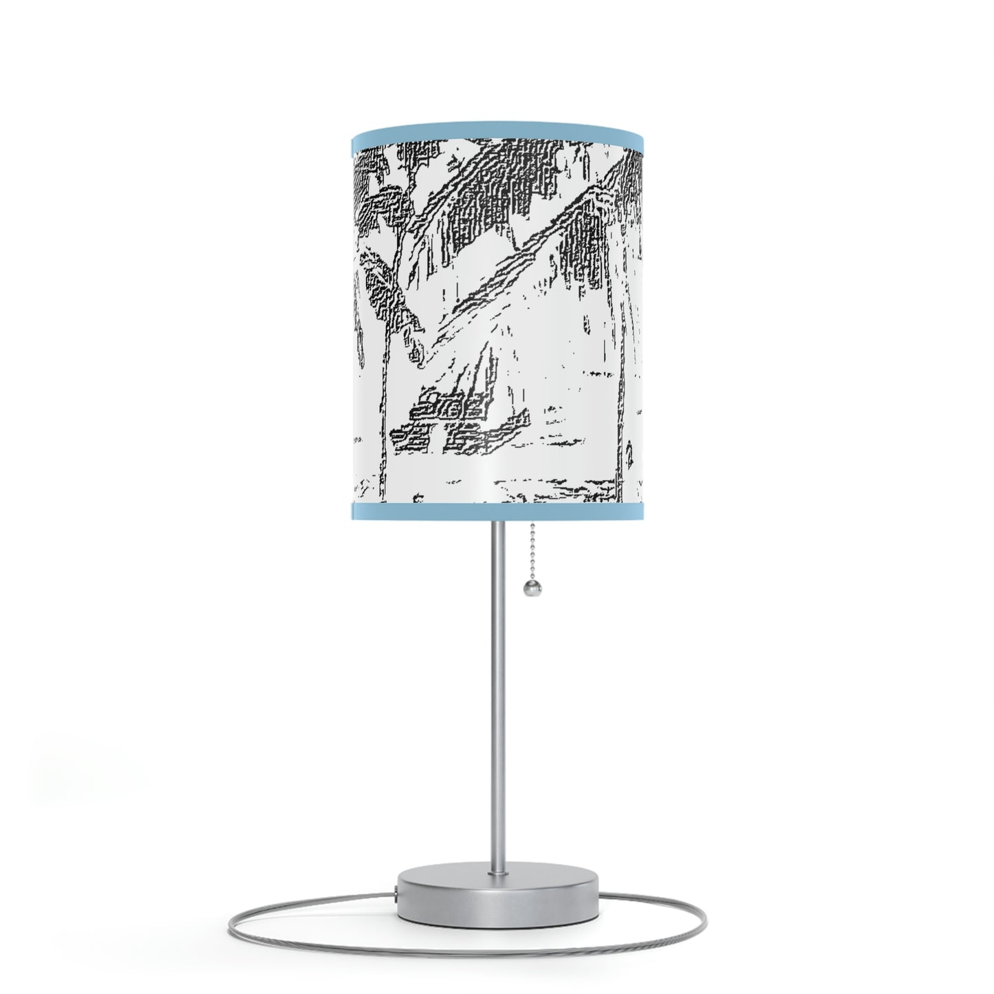 Lamp on a Stand, US|CA plug ... "The Royal Hawai'ian: Waikiki Beach_Beach" ... Honolulu, HI ... Ocotber 2014 (Halloween) ... Original Works ...