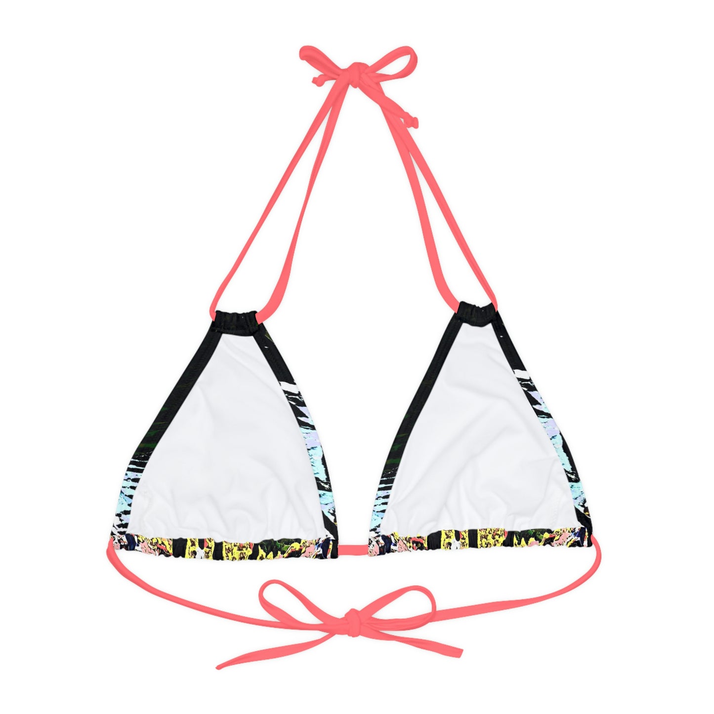 Strappy Triangle Bikini Top ... "A Beautiful Beach Amongst The Palms" ... The Outrigger Waikiki, Honolulu, Oahu ... Original Works ...
