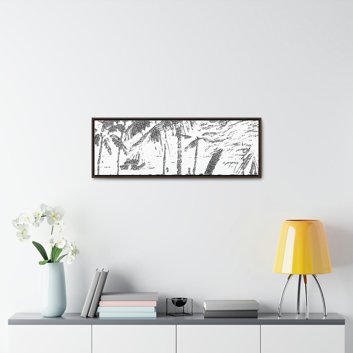 Gallery Canvas Wraps, Horizontal Frame ... "The Royal Hawai'ian: Waikiki Beach_Beach" ... Honolulu, HI ... Ocotber 2014 (Halloween) ... Original Works ...