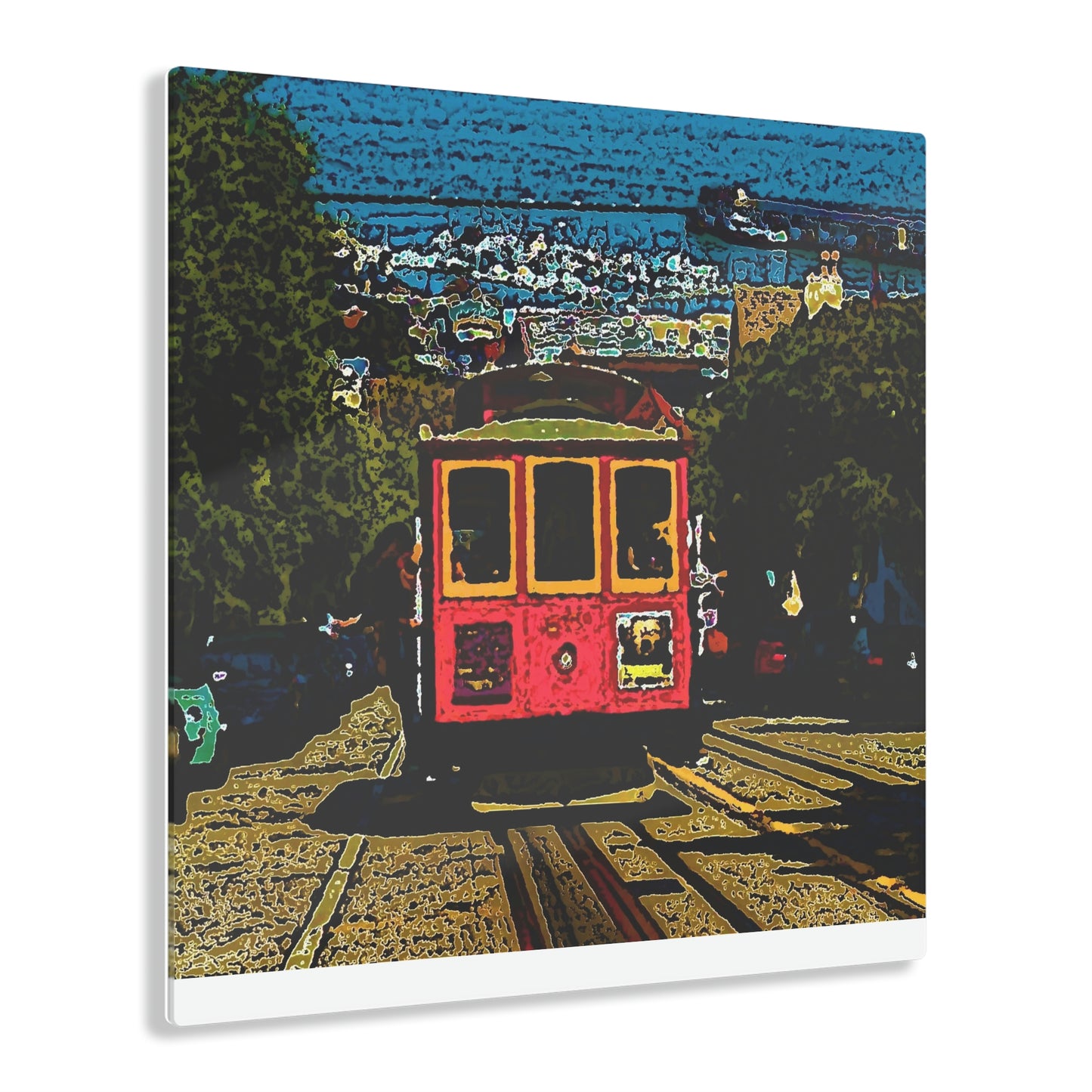 Acrylic Prints ... San Francisco ... 'A Rice-A-Roni-Treat' ... "A Cable Car Classic" ... Family Archives: 1973 ... Original Works ...