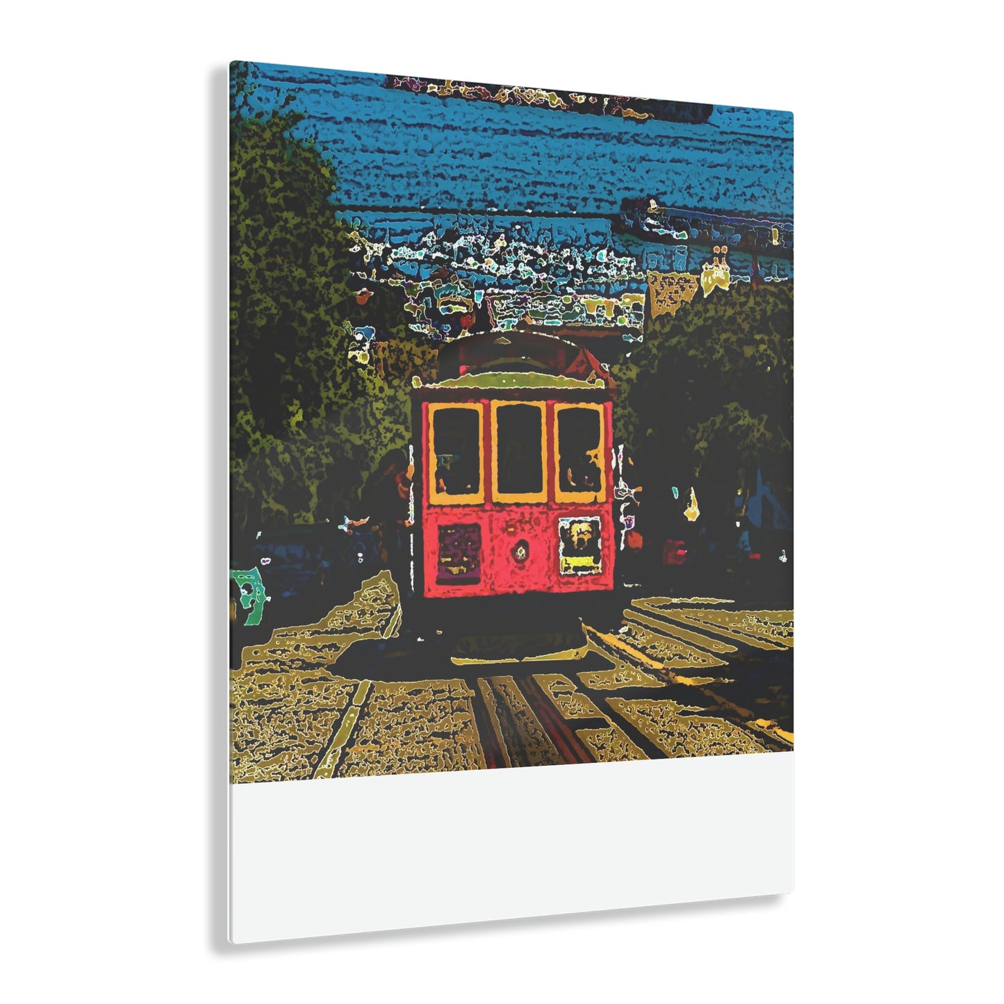 Acrylic Prints ... San Francisco ... 'A Rice-A-Roni-Treat' ... "A Cable Car Classic" ... Family Archives: 1973 ... Original Works ...
