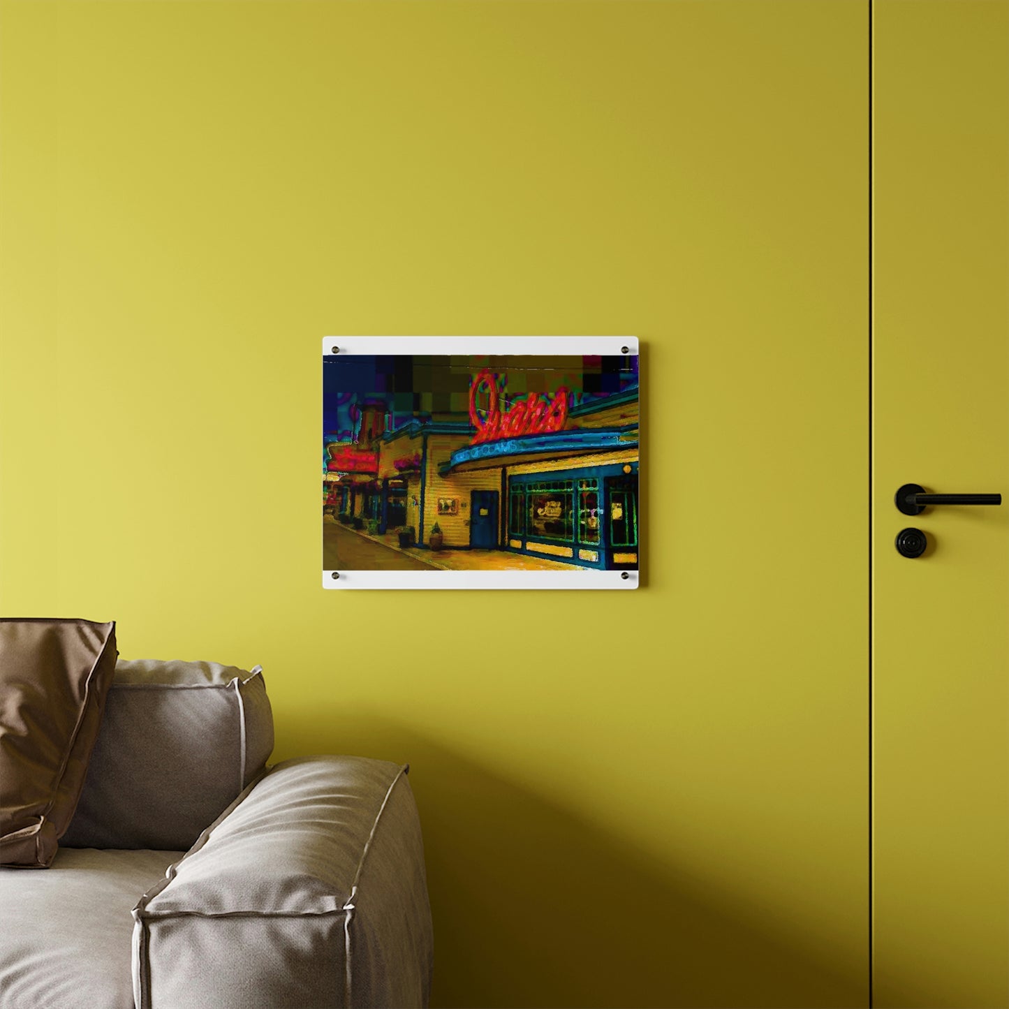 Acrylic Wall Art Panels ...  In-A-Hurry & Stressed? ... Remember: Keep "Clam" ... Clam_Happy ...  'Ivars: Seattle Waterfront' ... Personal Archives ... Original Works ...