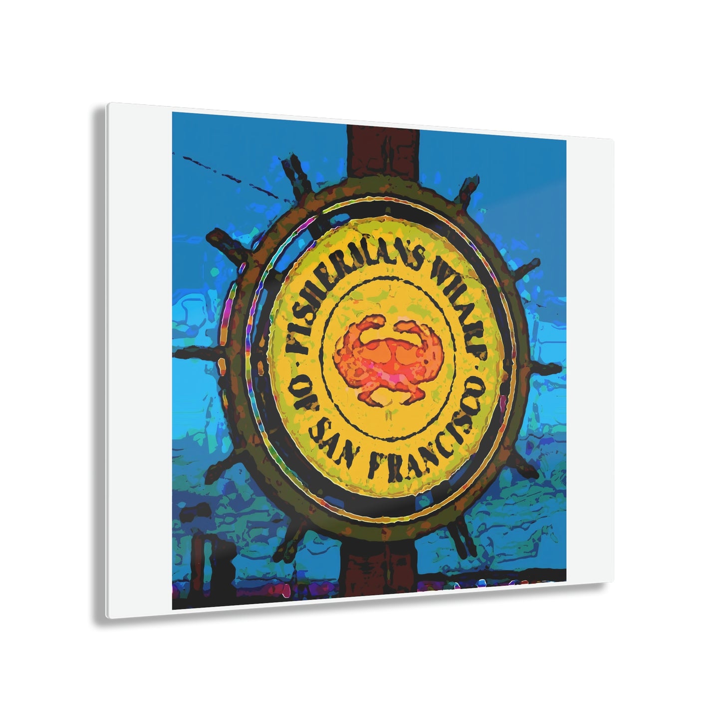 Acrylic Prints ...  "No.9 Fishermen's Grotto - Fishermen's Wharf, SF, California" ... Family Archives: 1970's ... Original Works ...
