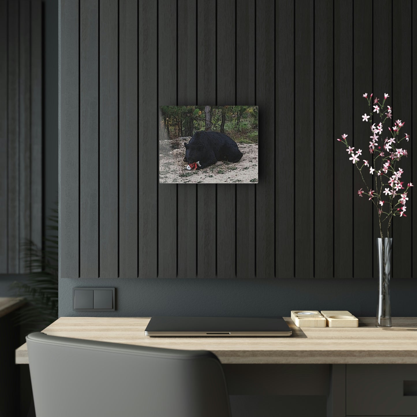 Acrylic Prints ... RCY: "Rhett Creek Yogi ... '500 Lbs Of Autumn Season Hunger' ..."  ... September 2022 ... Central Idaho ... Original Works ...