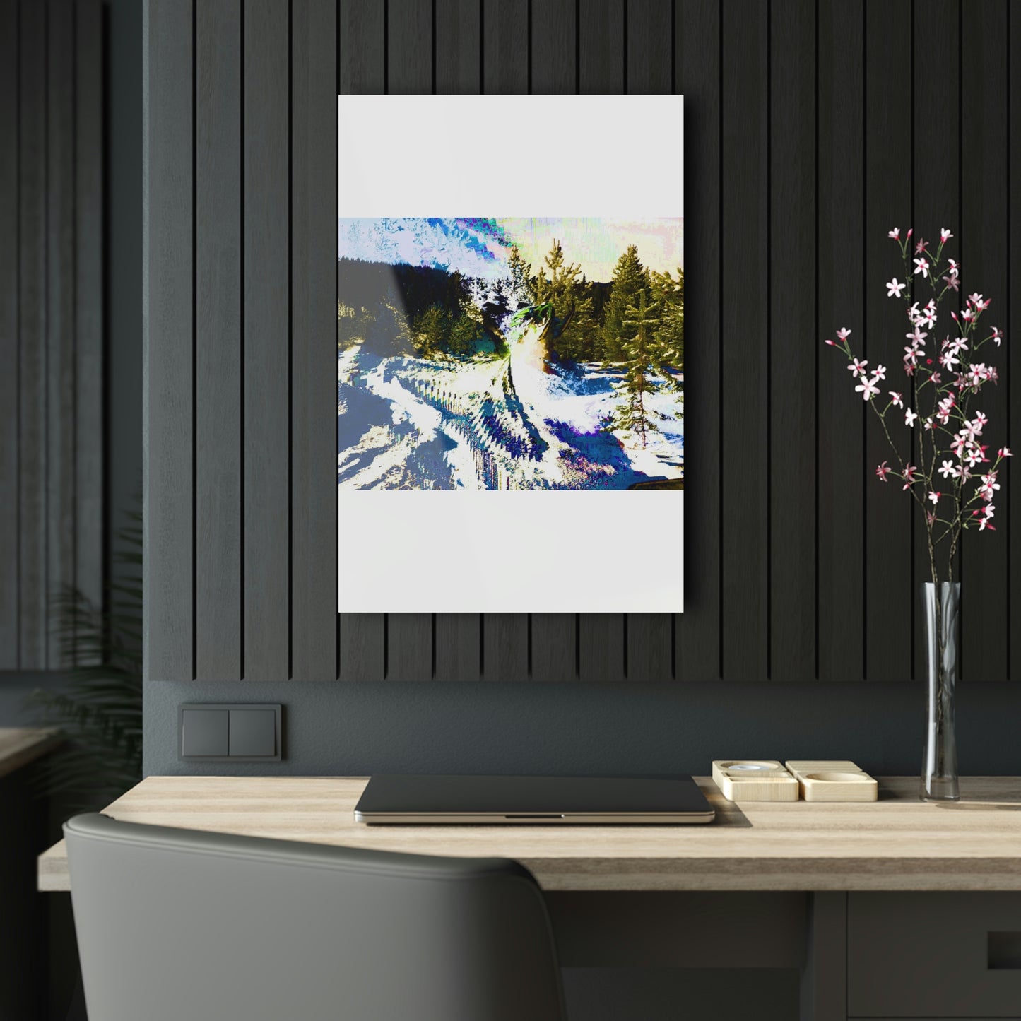 Acrylic Prints ... "No Time 'Like-Air-Time' ..." ... A True Master At His Craft ... December 2022, Rhett Creek, Idaho ... Original Works ...