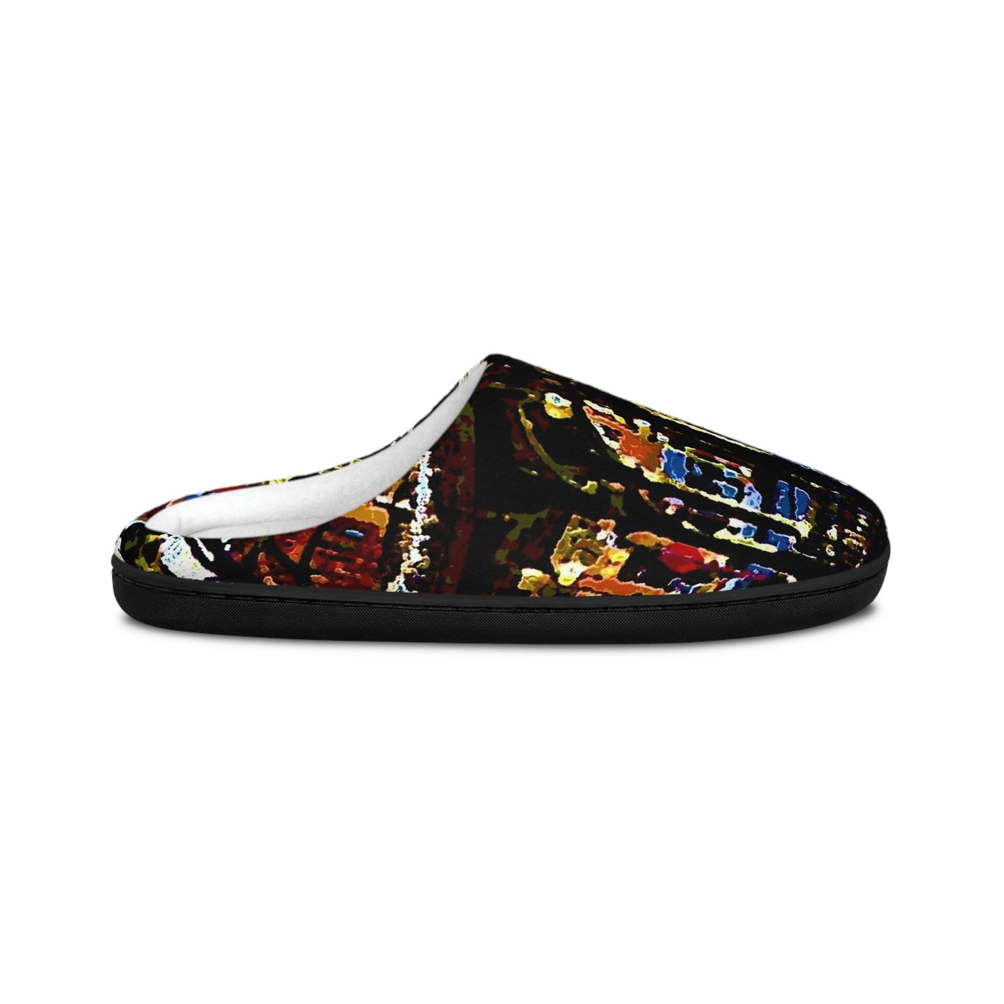 Men's Indoor Slippers ... A Very Fine Place To Meet ... To Catch The Bus ... 'To Find A Friend' .. Just-To-Hangout ... Dr FJHolt Base Photo ... Original Works ...