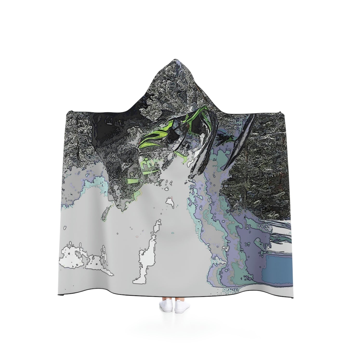 Hooded Blanket ... Come Fly With The Professionals ... CIP-Airways ... 'Getting-Er-Done' ... Original Works ... December 2022 ...