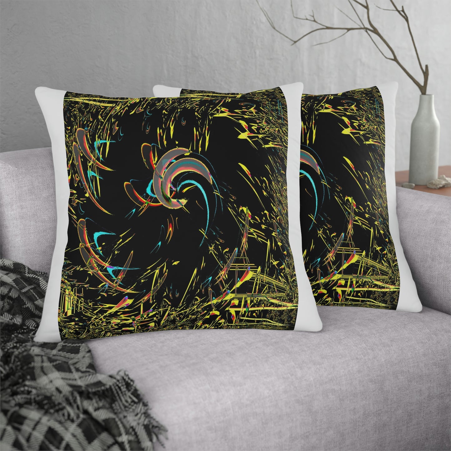 Waterproof Pillows ... "Waning Moon" ... Central Idaho ... October 2022 ... Rendering Time: 22 Hours ... Original Works ...