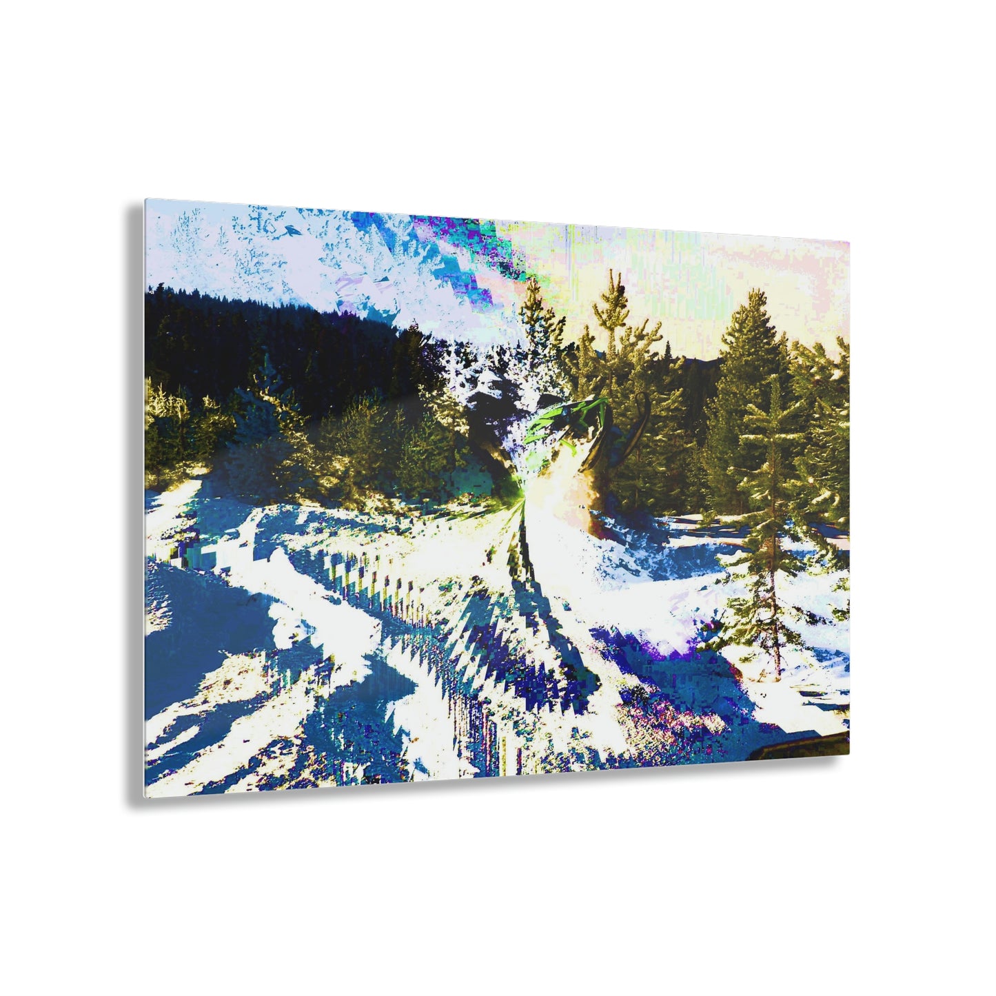Acrylic Prints ... "No Time 'Like-Air-Time' ..." ... A True Master At His Craft ... December 2022, Rhett Creek, Idaho ... Original Works ...