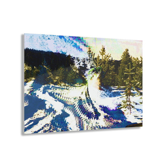 Acrylic Prints ... "No Time 'Like-Air-Time' ..." ... A True Master At His Craft ... December 2022, Rhett Creek, Idaho ... Original Works ...
