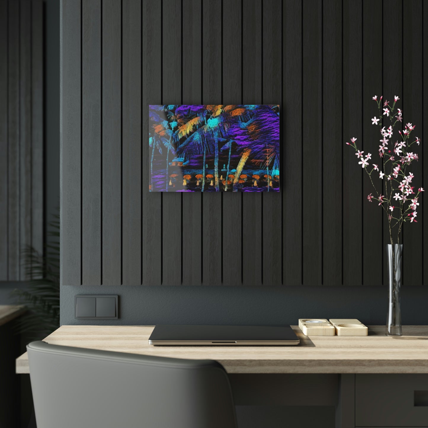 Acrylic Prints ... "The Royal Hawai'ian: Waikiki Beach_Beach" ... Honolulu, HI ... Ocotber 2014 (Halloween) ... Original Works ...