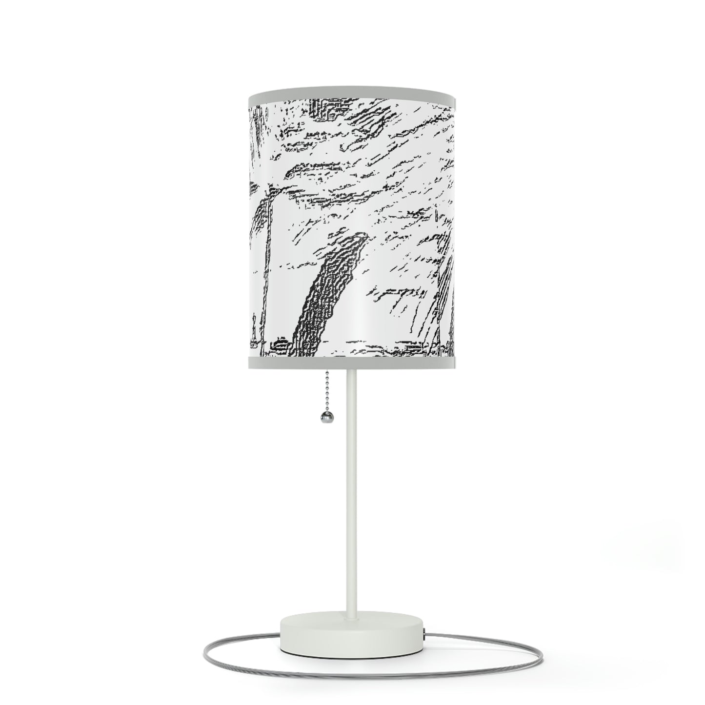 Lamp on a Stand, US|CA plug ... "The Royal Hawai'ian: Waikiki Beach_Beach" ... Honolulu, HI ... Ocotber 2014 (Halloween) ... Original Works ...