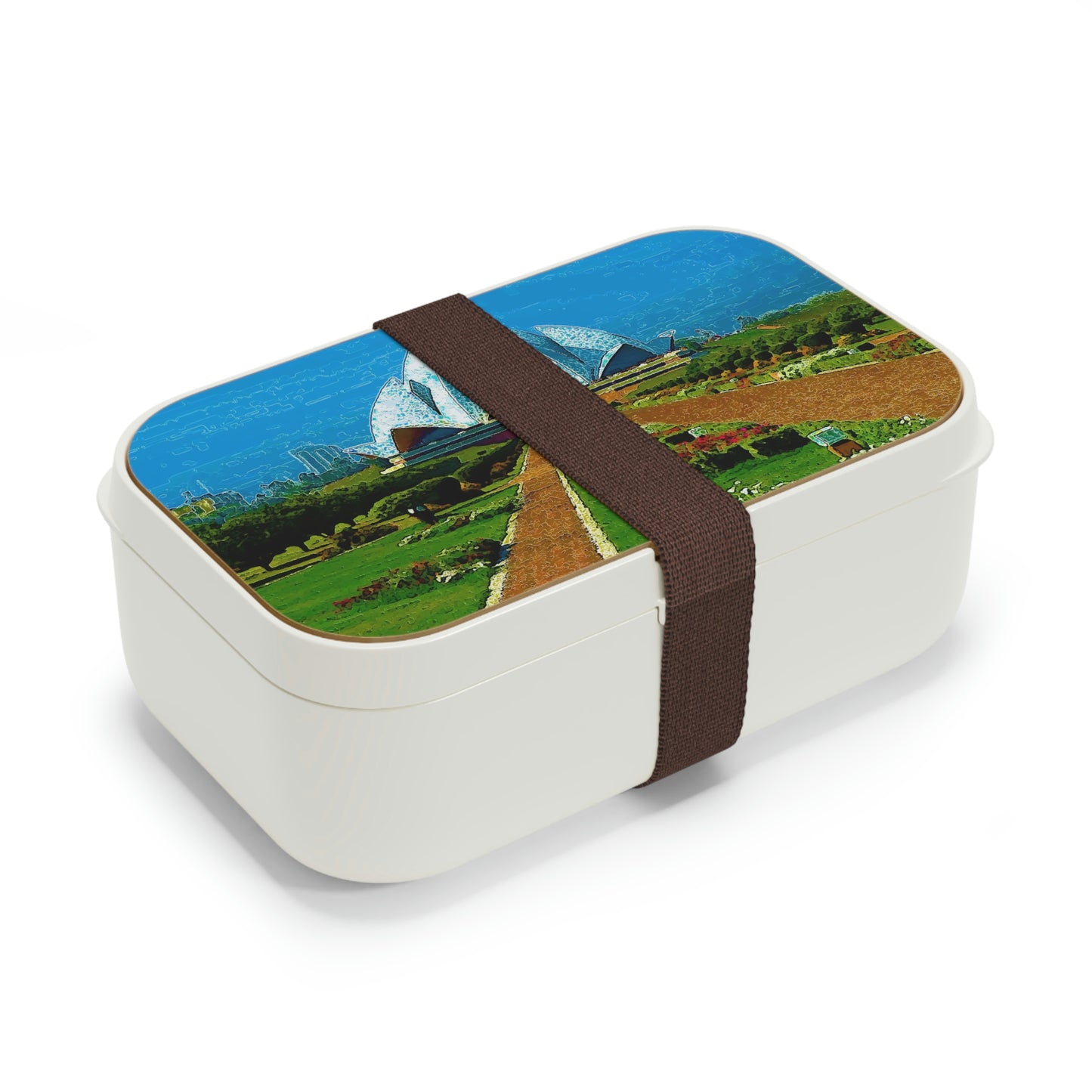 Bento Lunch Box ... 'Bahai'i House-Of-Worship' ... "Lotus Temple: Delhi, India, 2008" ... Original Works ...