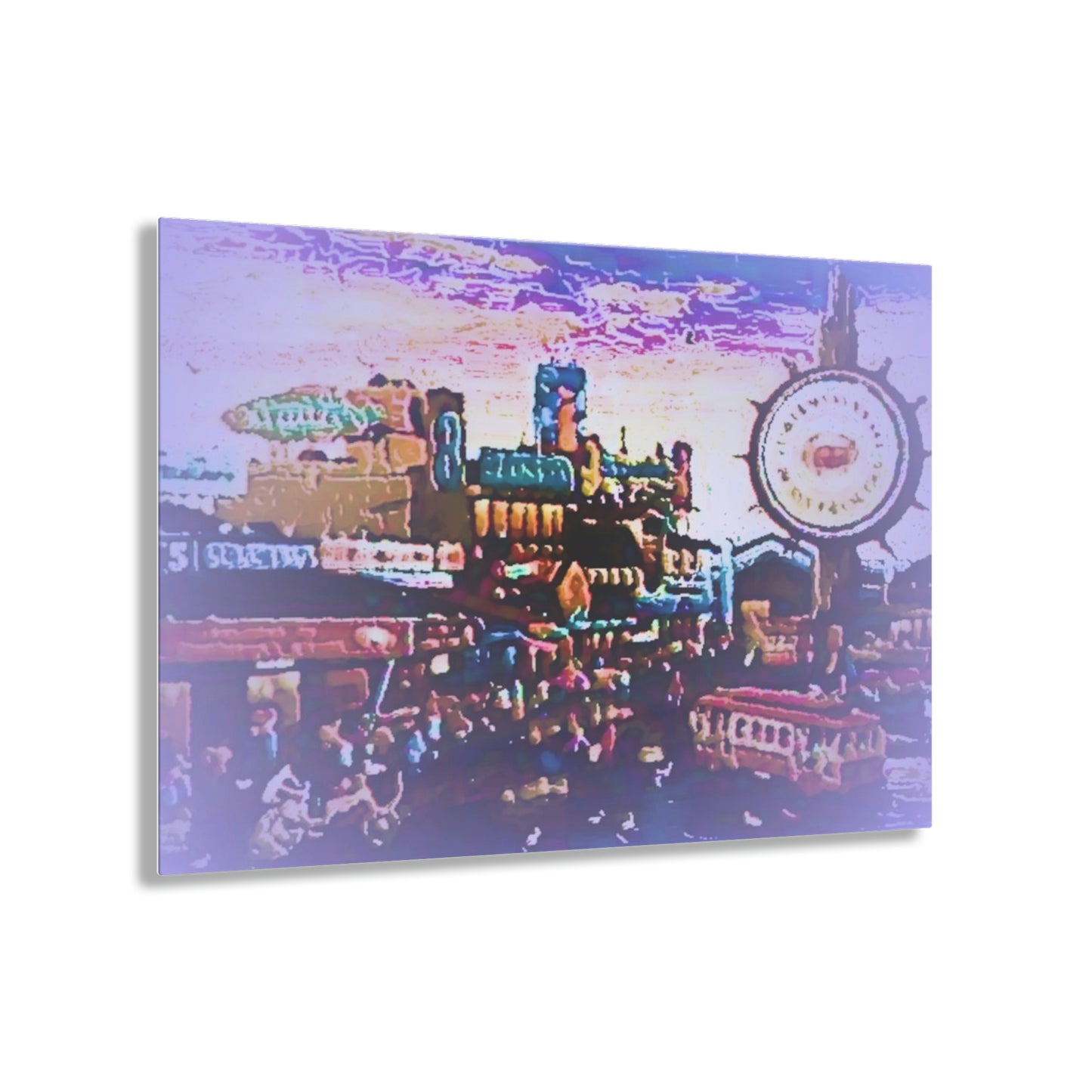 Acrylic Prints ... "No.9 Fishermen's Grotto - Fishermen's Wharf, SF, California" ... Family Archives: 1970's ... Original Works ...