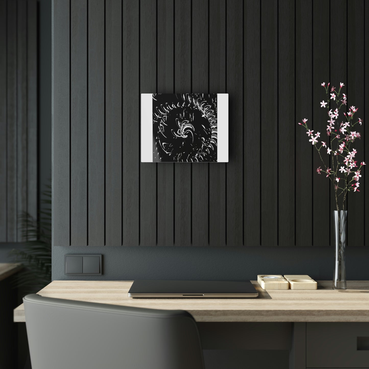 Acrylic Prints ... "Waning Moon" ... Central Idaho ... October 2022 ... Rendering Time: 22 Hours ... Original Works ...
