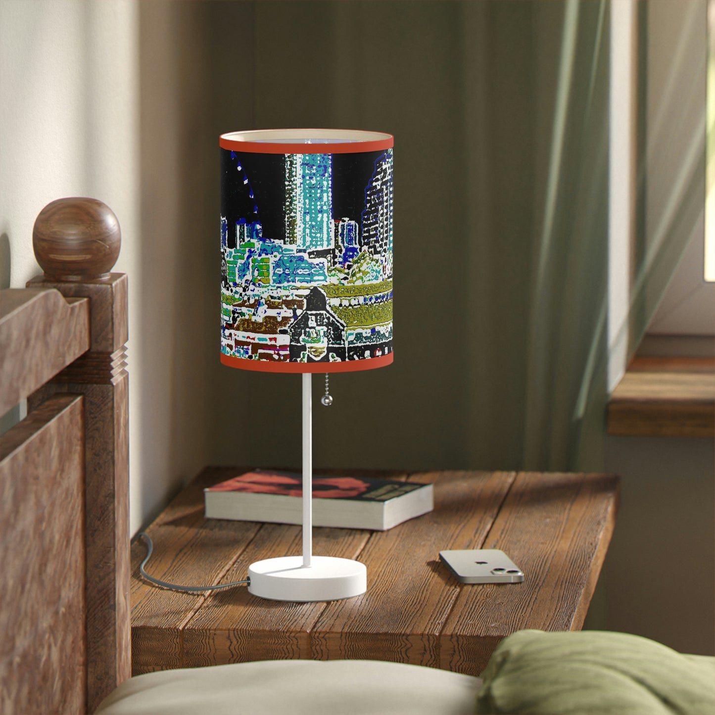 Lamp on a Stand, US|CA plug ... That Classic Wheel ... 'Seattle's Wheel' ... & Old Classic Waterside Vendors ...  'Family Archives' ... Original Works ...