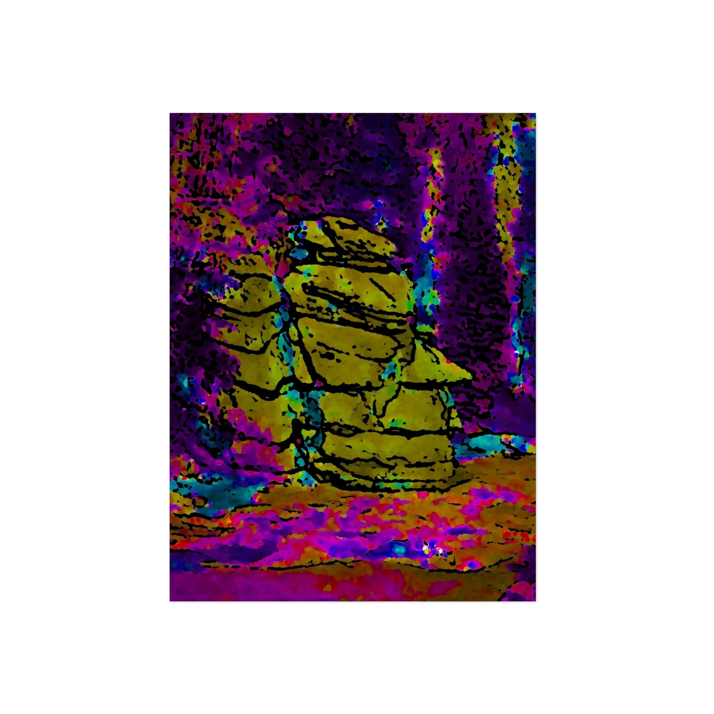Aluminum Composite Panels ... "I Am Innocent ... I Am Innocent!" ... Nixon Rock_2 ... Central Idaho ... Original Works ...